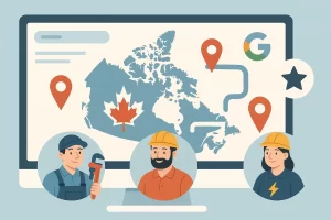Ranking in the Map Pack: Strategies for Plumbers, Roofers, and Electricians in Canada