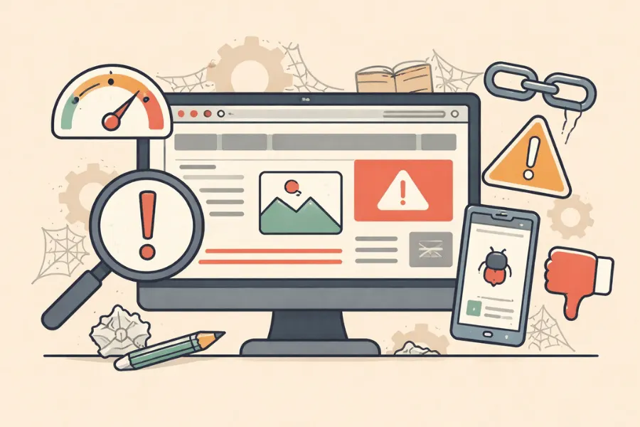 Common Website Design Issues