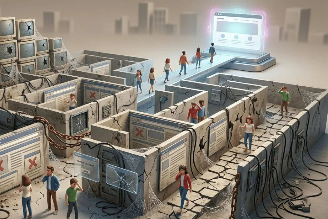 Low Conversion Website