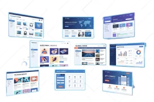 Website design categories