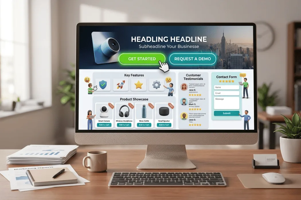 Customer-focused web design