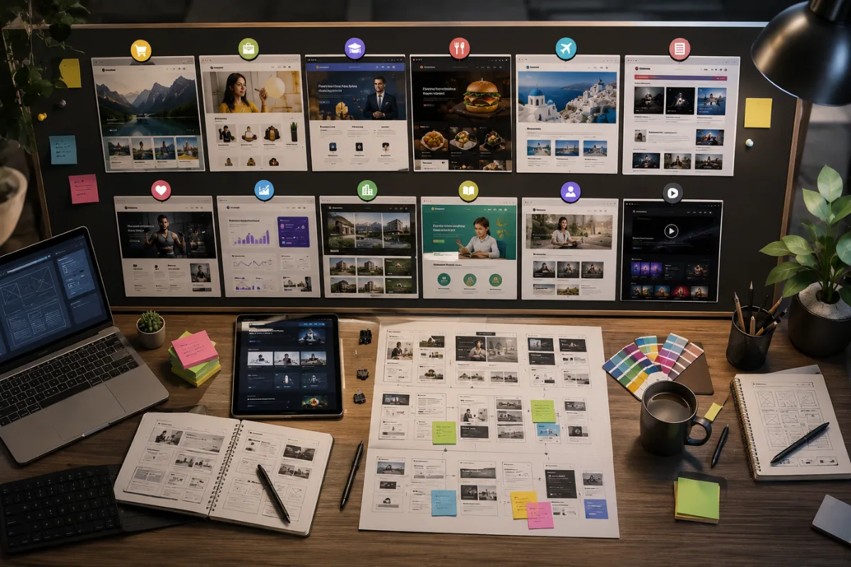 Business website type